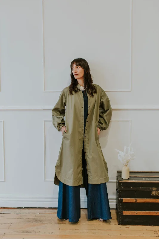 Blake Shacket Stretchy Fitted Blouse
