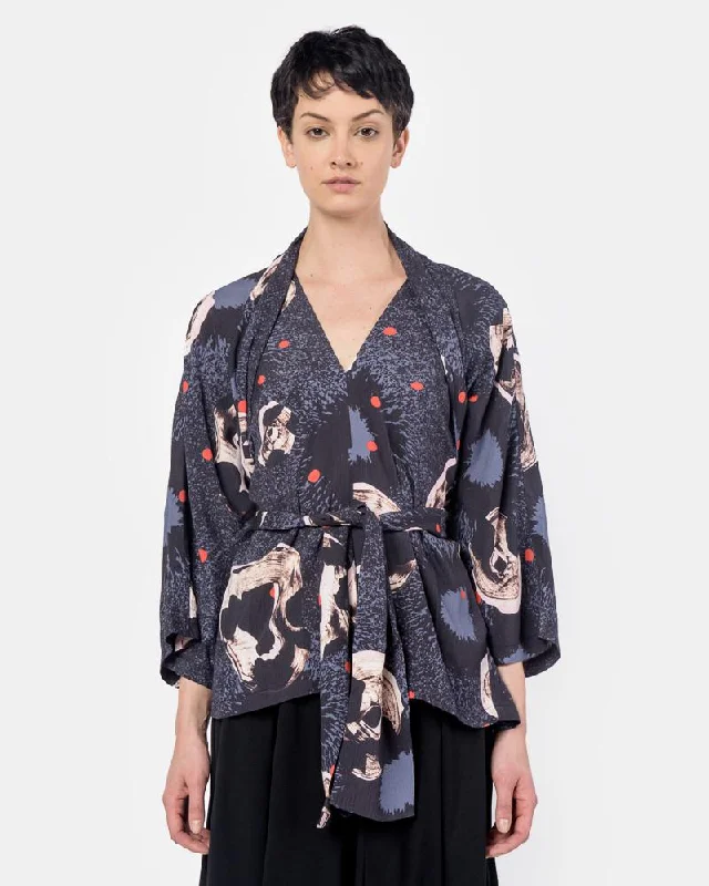 Lemon Blouse in Whisk Dark Soft Pastel Blouse
