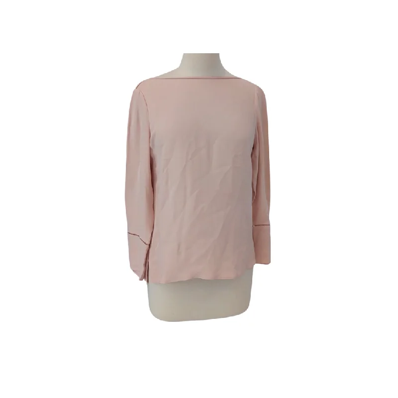 Massimo Dutti Pink Blouse | Pre Loved | Soft Knit Blouse