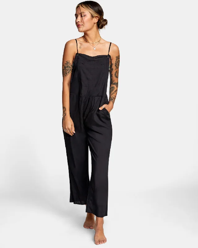 Zula Jumper Cover-Up - True Black Fleece Sweater Nylon Polyester