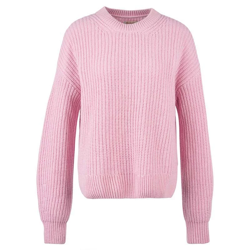 Barbour Horizon Ladies Jumper - Winter Heath Transparent Opaque Sheer