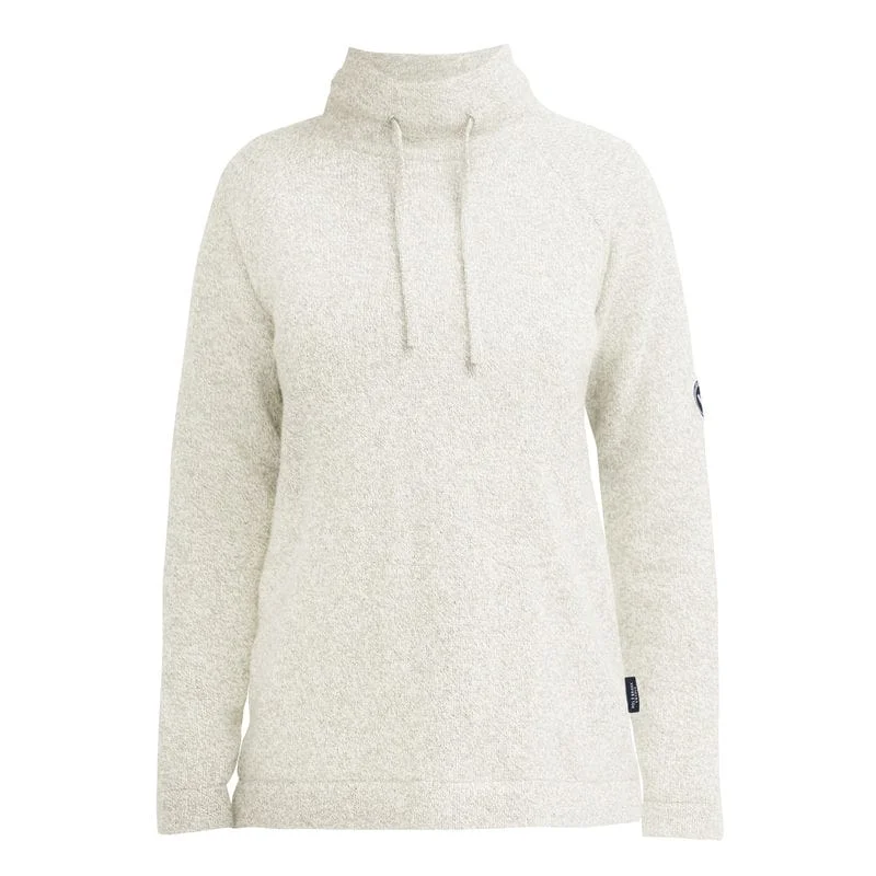 Holebrook Angelika Windproof Ladies Jumper - Creme Notch Collar Peter Pan Collar Cowl Neck