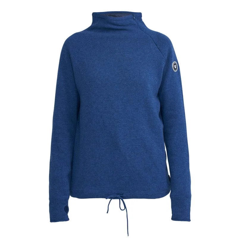 Holebrook Martina Windproof Ladies Jumper - Dark Royal Tailored Straight A-Line