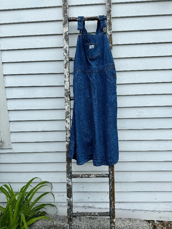 Vintage Madewell Denim Jumper Boat Neck Shawl Collar Notched Collar