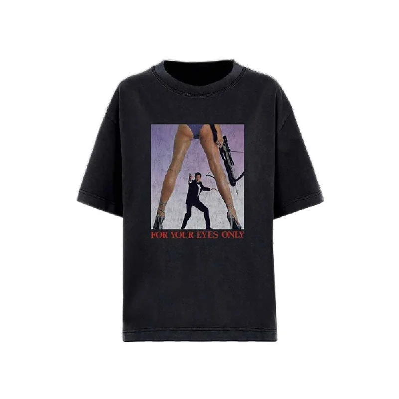 James Bond 007 | Official Band T-Shirt | For Your Eyes Only Fleece Nylon Spandex