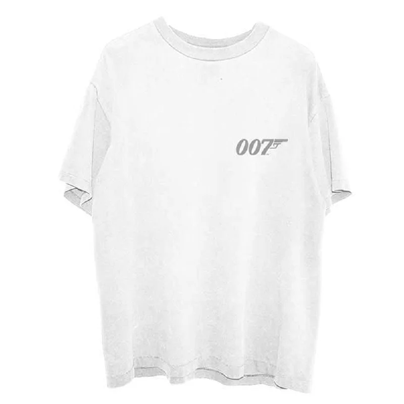 James Bond 007 | Official Band T-Shirt | Goldeneye Japanese Poster (Back Print) Hooded Caped Shawl Collar