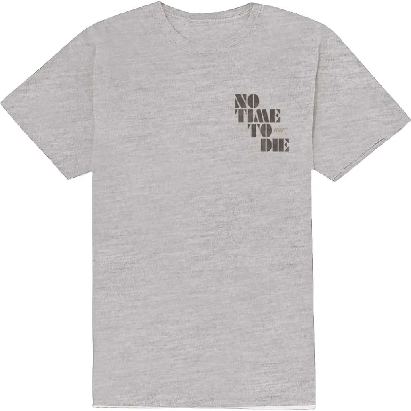 James Bond 007 | Official Band T-Shirt | No Time To Die & Logo Collared T-Shirt Boat Neck A-Line James Bond 007 | Official Band T-Shirt | No Time To Die & Logo Collared T-Shirt Boat Neck A-Line