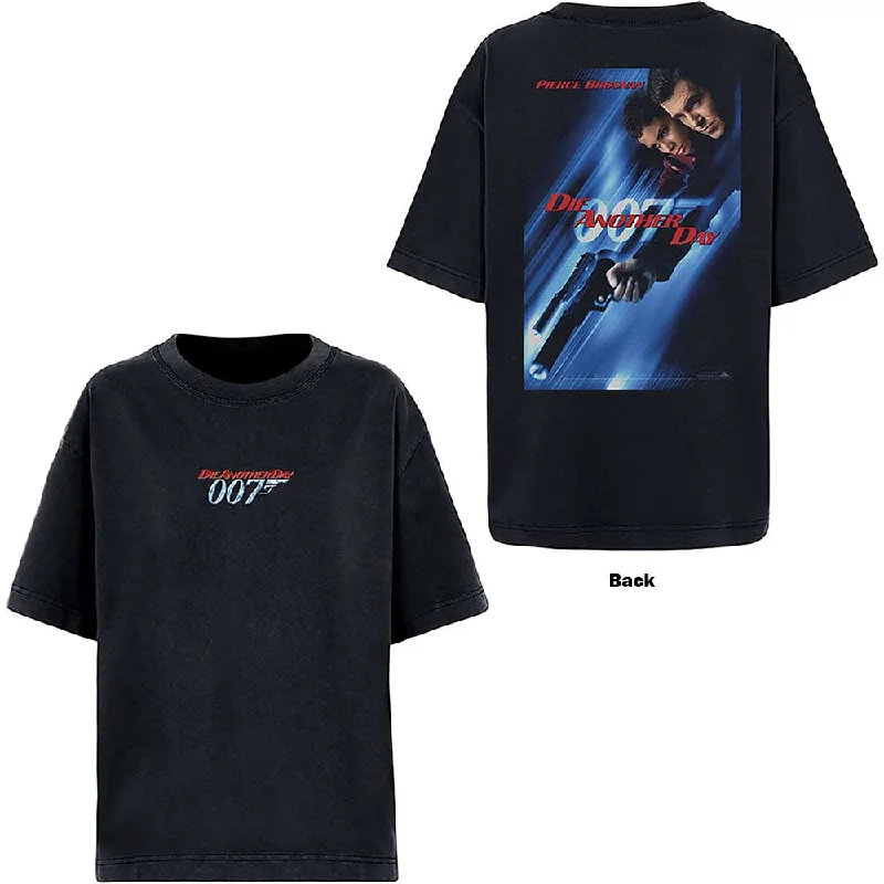 James Bond 007 | Official Band T-Shirt | Die Another Day (Back Print) Terry Blend Velvet Blend Canvas Blend James Bond 007 | Official Band T-Shirt | Die Another Day (Back Print) Terry Blend Velvet Blend Canvas Blend
