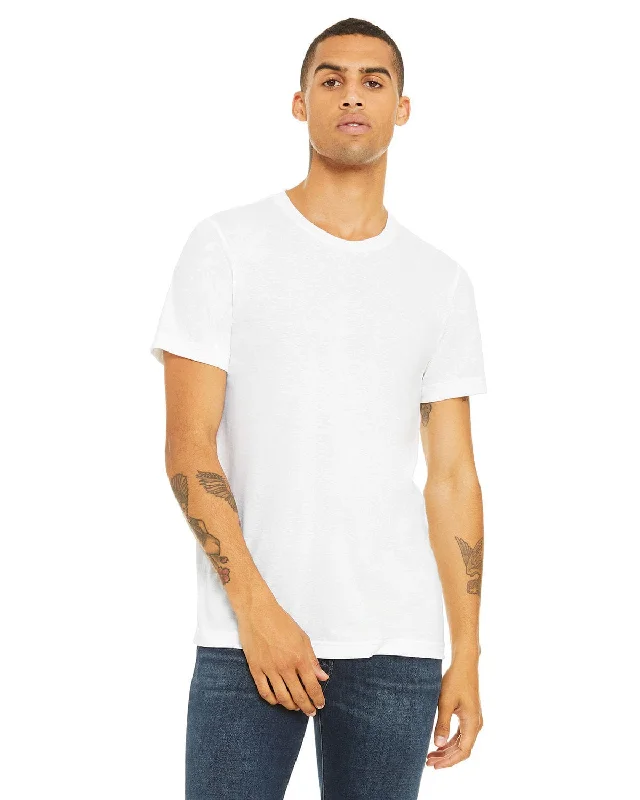 Bella+Canvas Triblend T-Shirt | Solid Wht Trblnd Oversized T-Shirt Spandex breathable