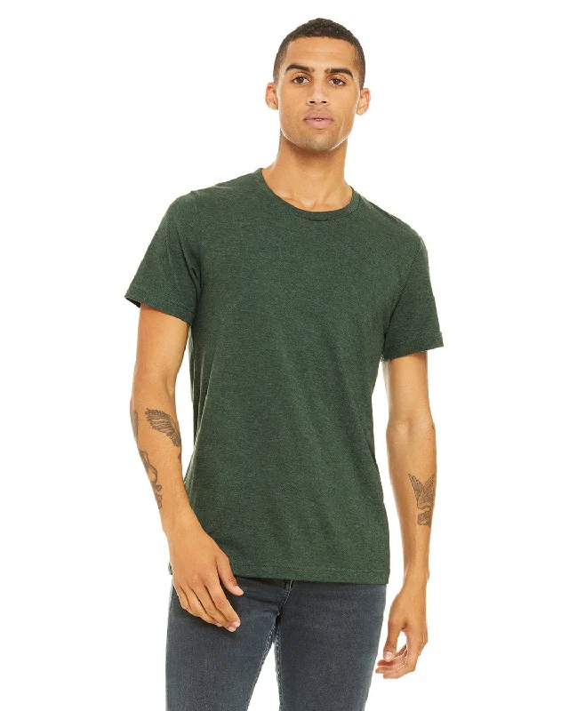 Bella+Canvas Unisex Heather CVC T-Shirt | Heather Forest Knit Fabric Woven Fabric Fleece Fabric Bella+Canvas Unisex Heather CVC T-Shirt | Heather Forest Knit Fabric Woven Fabric Fleece Fabric