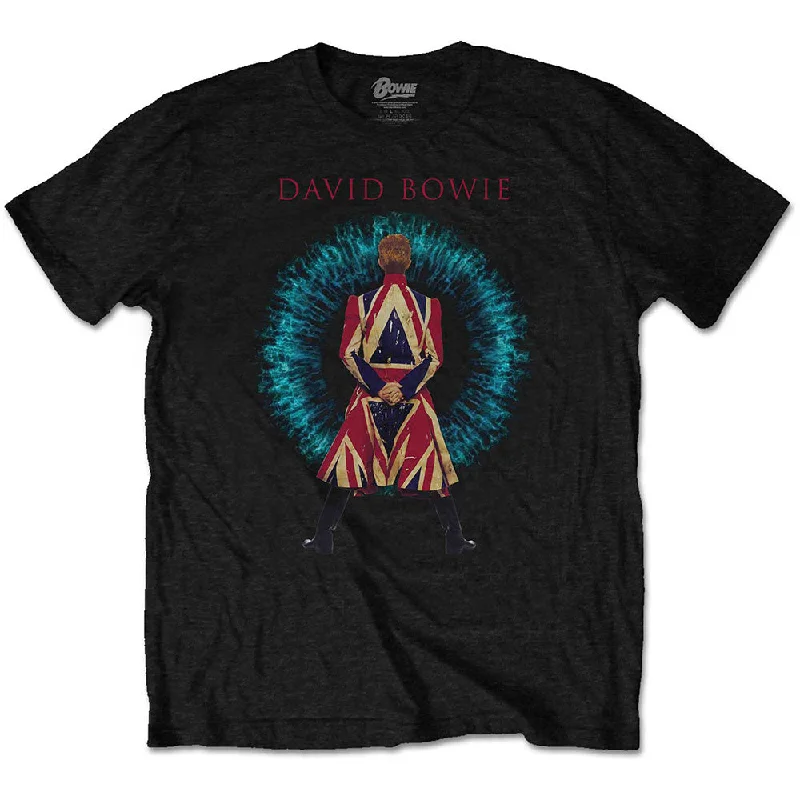 David Bowie | Official Band T-Shirt | LiveandWell.com (Back Print) Print Jacquard Patchwork David Bowie | Official Band T-Shirt | LiveandWell.com (Back Print) Print Jacquard Patchwork