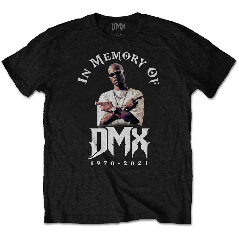 DMX | Official Band T-Shirt | In Memory Front Pockets Side Pockets Patch Pockets