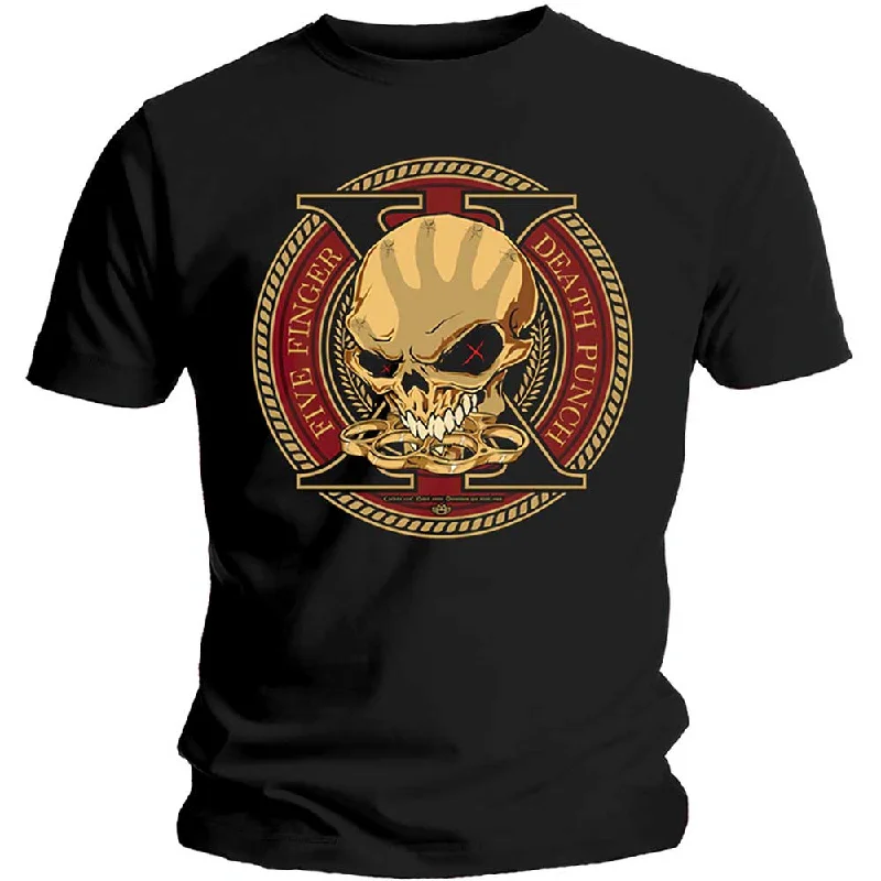 Five Finger Death Punch | Official Band T-Shirt | Decade of Destruction Terry Blend Velvet Blend Canvas Blend