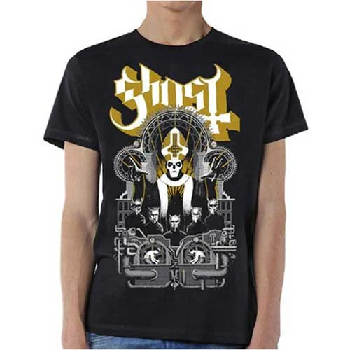 Ghost | Official Band T-Shirt | Wegner Plaid T-Shirt Polka Dot Checkered