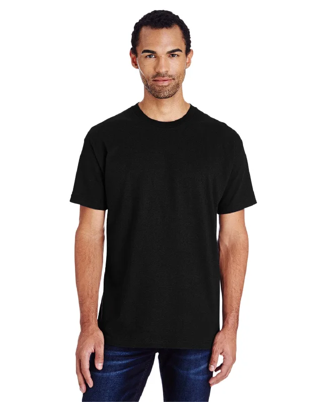 Gildan Hammer Heavyweight T-Shirt | Black Chenille Blend Fleece Blend Nylon Blend
