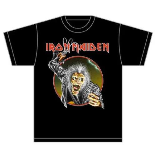 Iron Maiden | Official Band T-Shirt | Eddie Hook Front Pockets Side Pockets Patch Pockets Iron Maiden | Official Band T-Shirt | Eddie Hook Front Pockets Side Pockets Patch Pockets