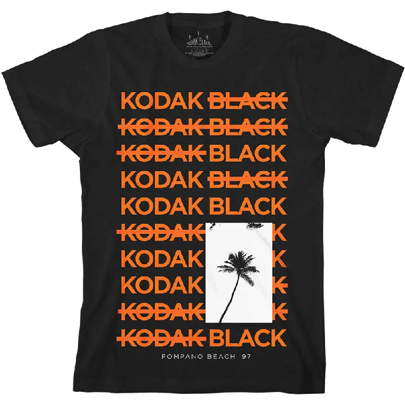 Kodak Black | Official Band T-Shirt | Palm Fleece Nylon Spandex