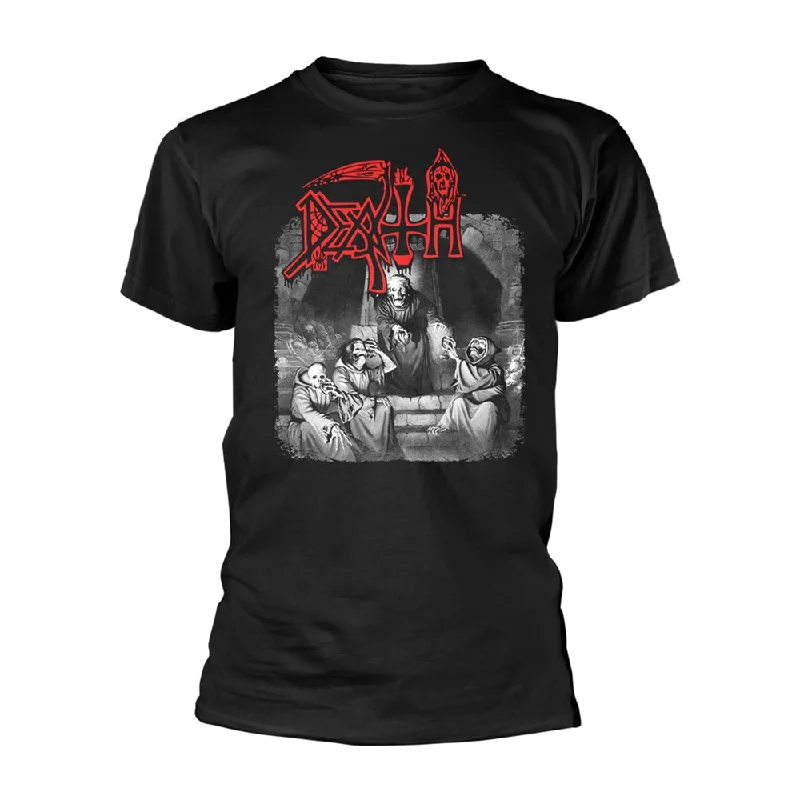Death Unisex T-shirt: Scream Bloody Gore Chenille Blend Fleece Blend Nylon Blend
