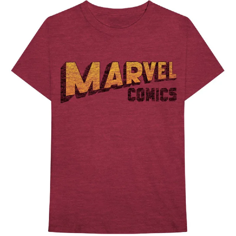 Marvel Comics | Official Band T-Shirt | Warped Logo Mesh Blend Leather Blend Suede Blend Marvel Comics | Official Band T-Shirt | Warped Logo Mesh Blend Leather Blend Suede Blend