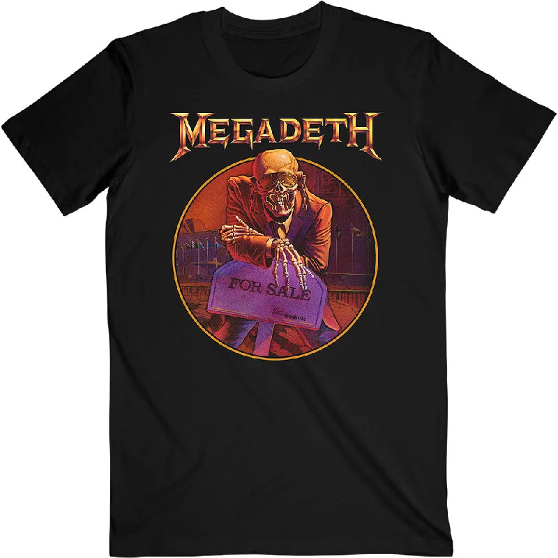 Megadeth | Official Band T-Shirt | Peace Sells… Track list (Back Print) Polka Dot Checkered Tartan