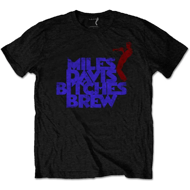 Miles Davis | Official Band T-Shirt | Bitches Brew Vintage Anti-Shrink Durable Soft