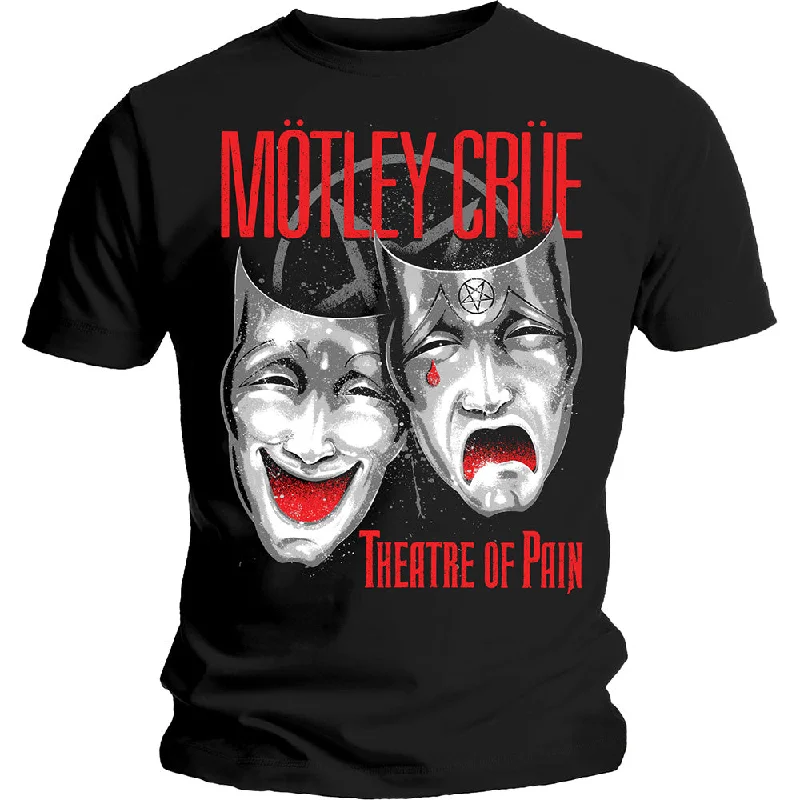 Motley Crue | Official Band T-Shirt | Theatre of Pain Cry Polka Dot Checkered Tartan Motley Crue | Official Band T-Shirt | Theatre of Pain Cry Polka Dot Checkered Tartan