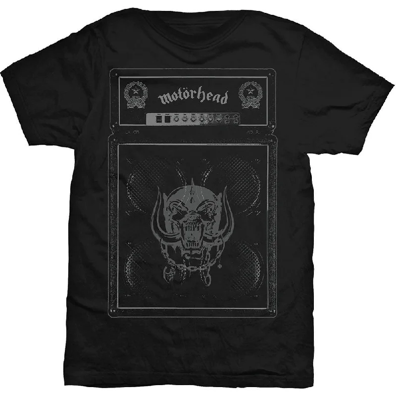 Motorhead | Official Band T-Shirt | Amp Stack Anti-Pilling Machine Wash Handmade