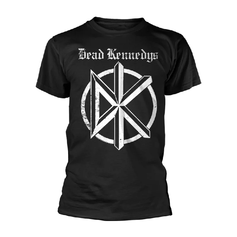 Dead Kennedys Unisex T-shirt: Logo Beaded Sequined Faux Fur