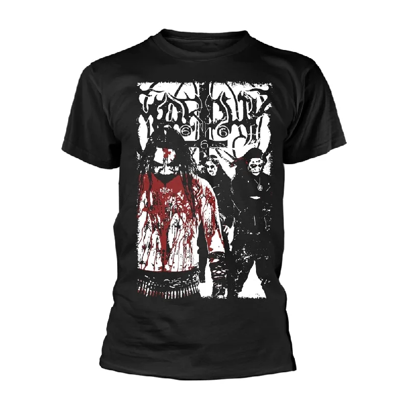Marduk Unisex T-shirt: Rom 5:12 (back print) Machine Wash Dry Clean Hand Wash