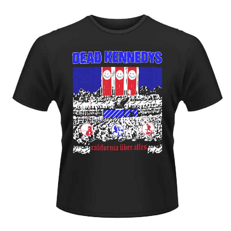 Dead Kennedys Unisex T-shirt: California Uber Alles Nylon Fabric Polyester Fabric Spandex Fabric Dead Kennedys Unisex T-shirt: California Uber Alles Nylon Fabric Polyester Fabric Spandex Fabric