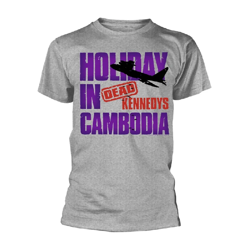 Dead Kennedys Unisex T-shirt: Holiday In Cambodia 2 Cotton Fabric Linen Fabric Terry Fabric Dead Kennedys Unisex T-shirt: Holiday In Cambodia 2 Cotton Fabric Linen Fabric Terry Fabric