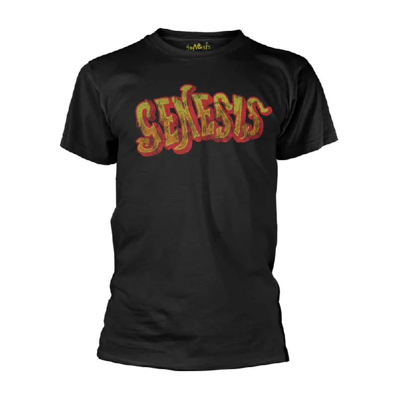 Genesis Unisex T-shirt: Foxtrot Graf Hooded Caped Shawl Collar