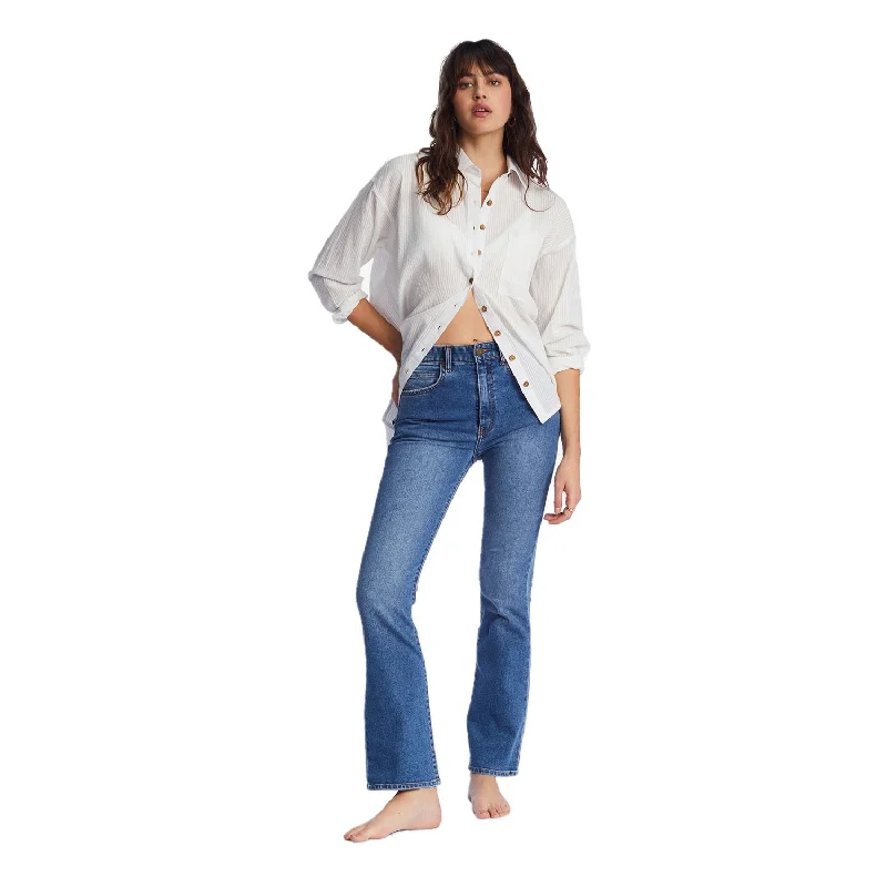 Billabong | Jean Straight Get It Fashionable Raw Hemmed Jeans