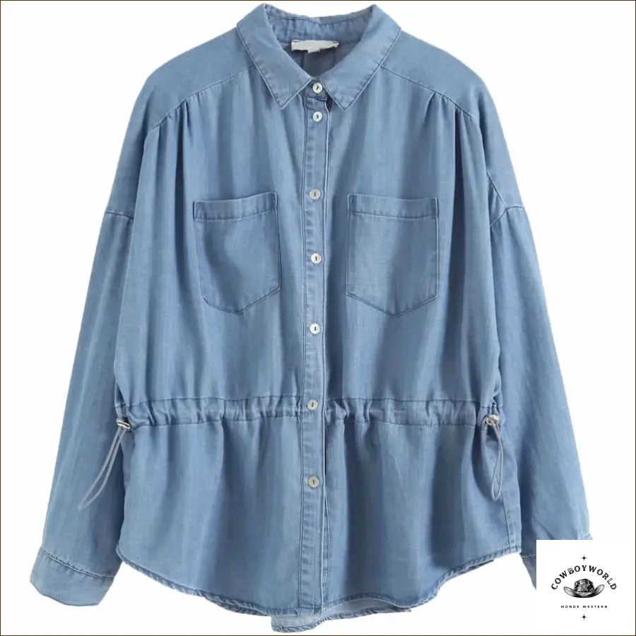 Chemise en Jean Country Femme Comfortable Flare Leg Jeans