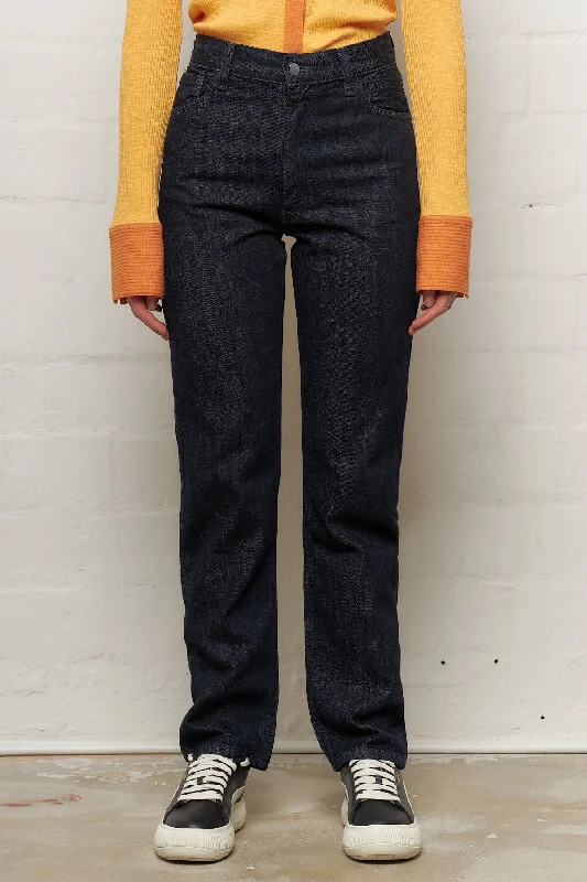 Straight Jean Chic Rolled Cuff Denim Jeans