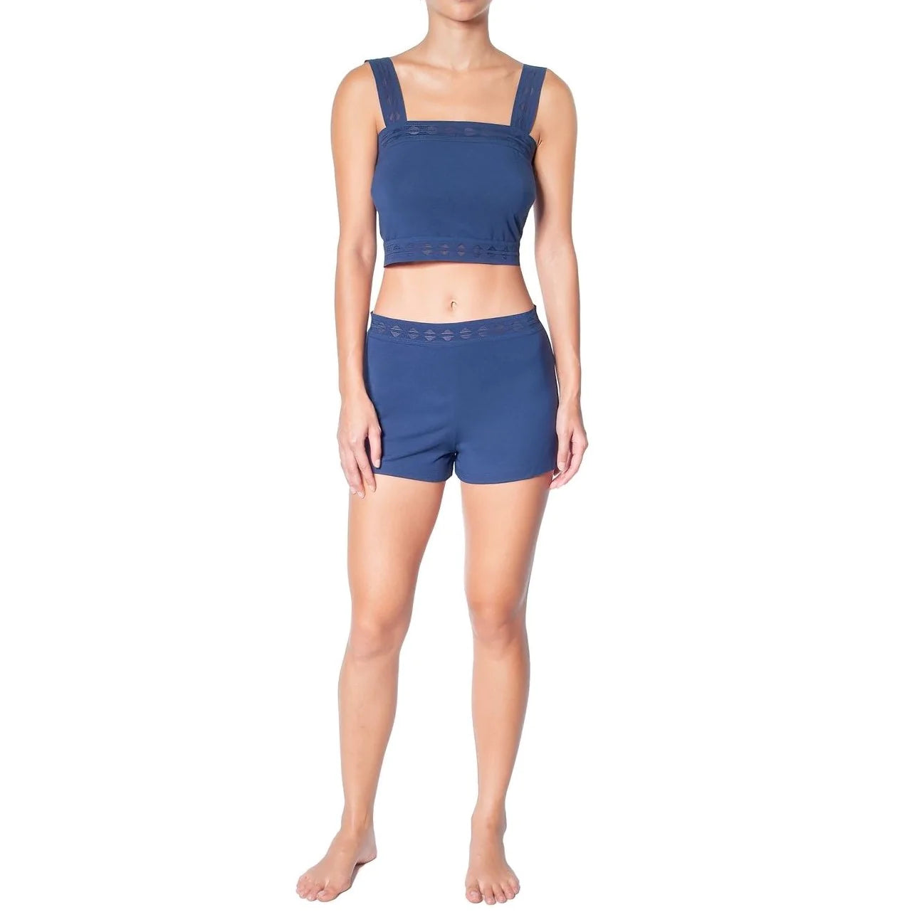HUIT Jeanne Shorts Casual High-Waisted Bootcut Jeans