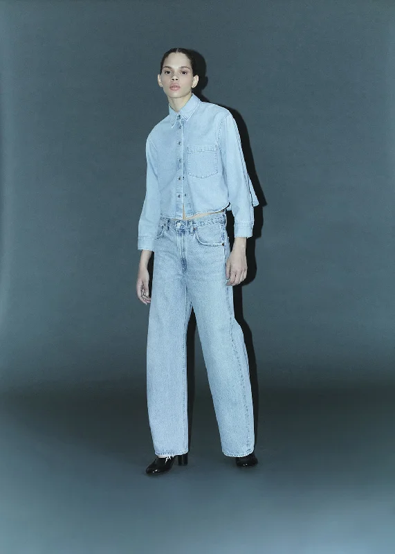 Low Curve Jean in Force Elegant Wide-Leg Jeans