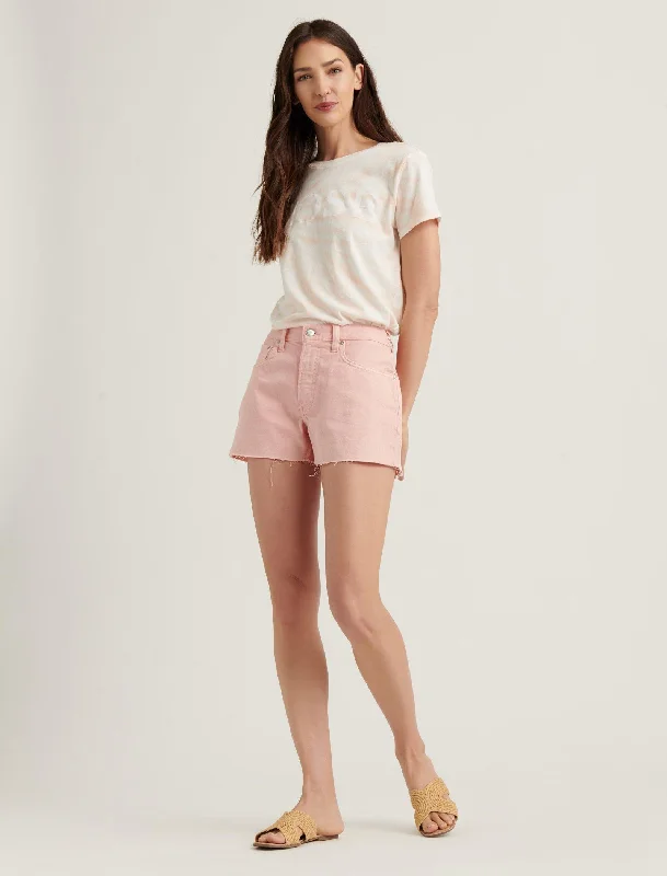 Lucky Brand Boyfriend Jean Short Veiled Rose Ct Fashionable Slim Fit Jeans