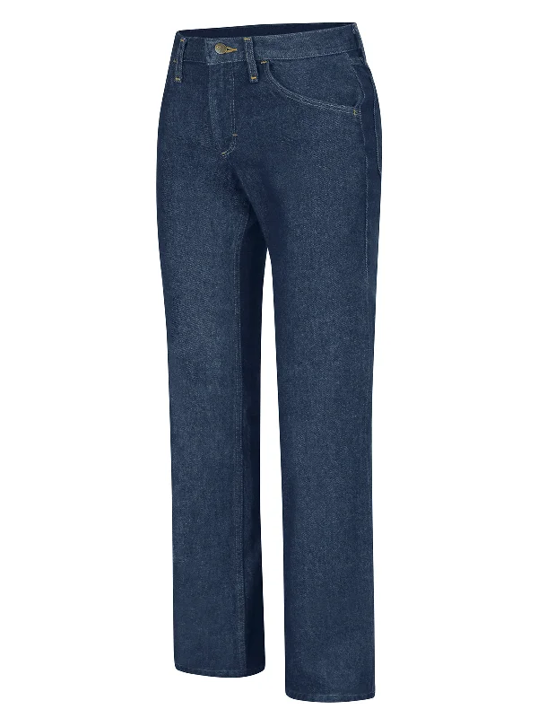 Women's Straight Fit Jean (Sizes: 04x24 to 22x33) Fashionable Raw Hemmed Jeans