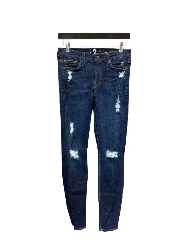 7 For All Mankind Blue Jean  Size: 2/26 Trendy Colored Denim Jeans