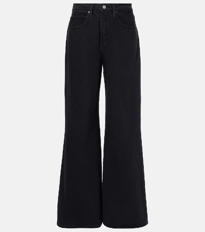 Easy Wide High Rise Flare Jean
in Inkwell Elegant Dark-Wash Bootcut Jeans