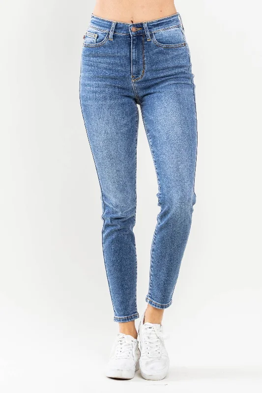 Judy Blue High Rise Thermal Skinny Jean 82349 Stylish Bootcut Denim Jeans
