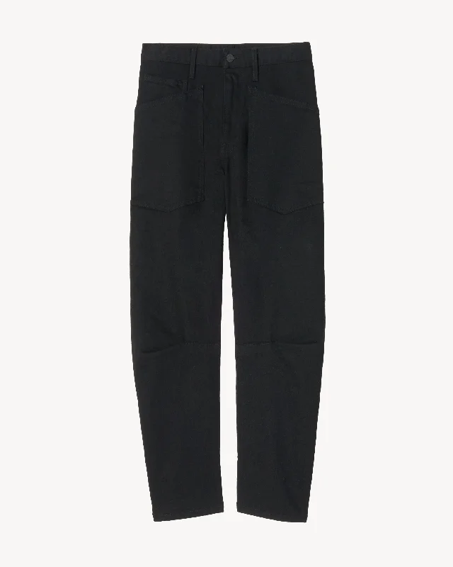Shon Jean In Black Chic Vintage-Inspired Denim Jeans