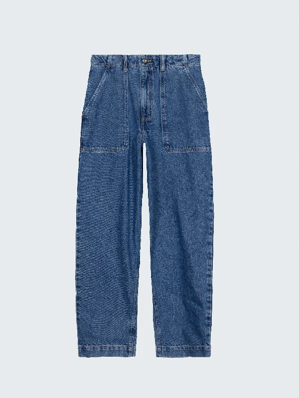Women's Yarrel Jean Casual Wide-Legged Denim Jeans