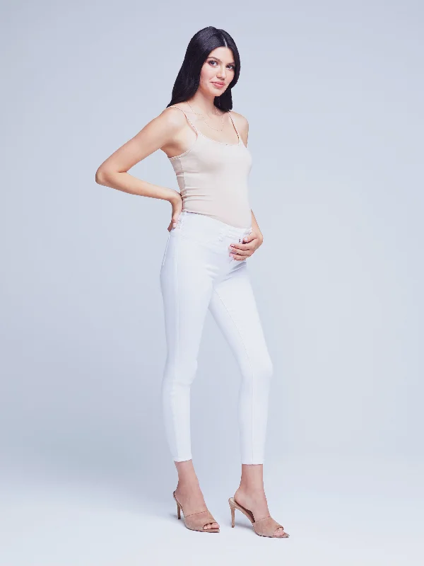 Margot Maternity Jean Trendy Pleated Waist Jeans