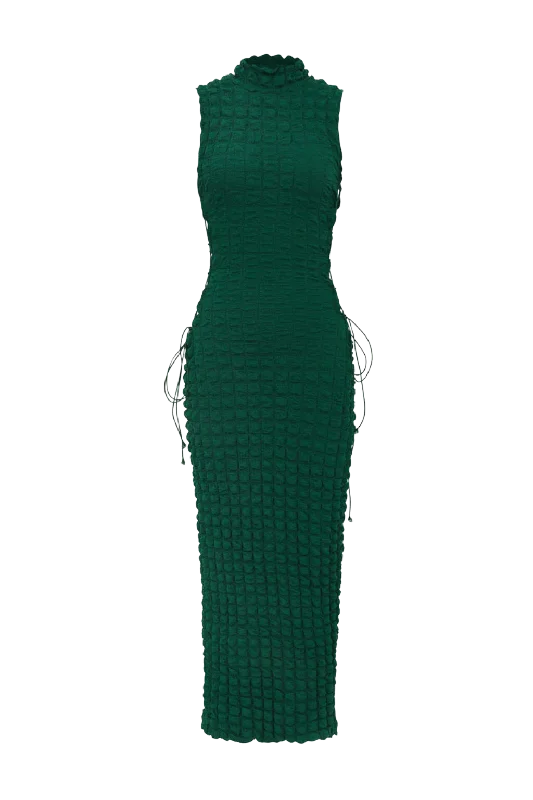 A&A Pop Up Bodycon Maxi Dress Trendy A-Line Maxi Dress