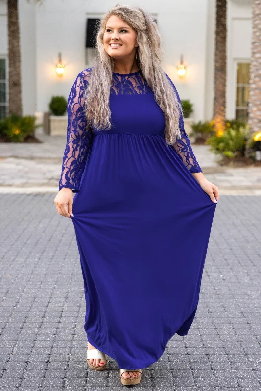 Looking Elegant Maxi Dress, Royal Stylish Maxi Dress with Frills