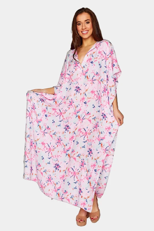 Miller Caftan Maxi Dress - Free Spirit Comfortable Flowy Maxi Dress
