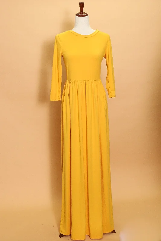 Sunflower Maxi Dress (6pc) Fashionable Layered Maxi Dress