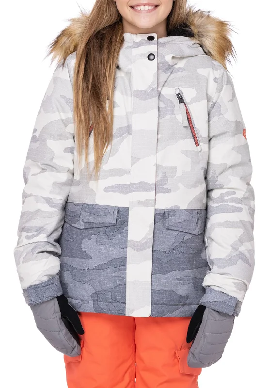 686 Ceremony Insulated Jacket Girls Dusty Orchid Mountain Sunset Fleece Fabric Down Fabric Feather Fabric